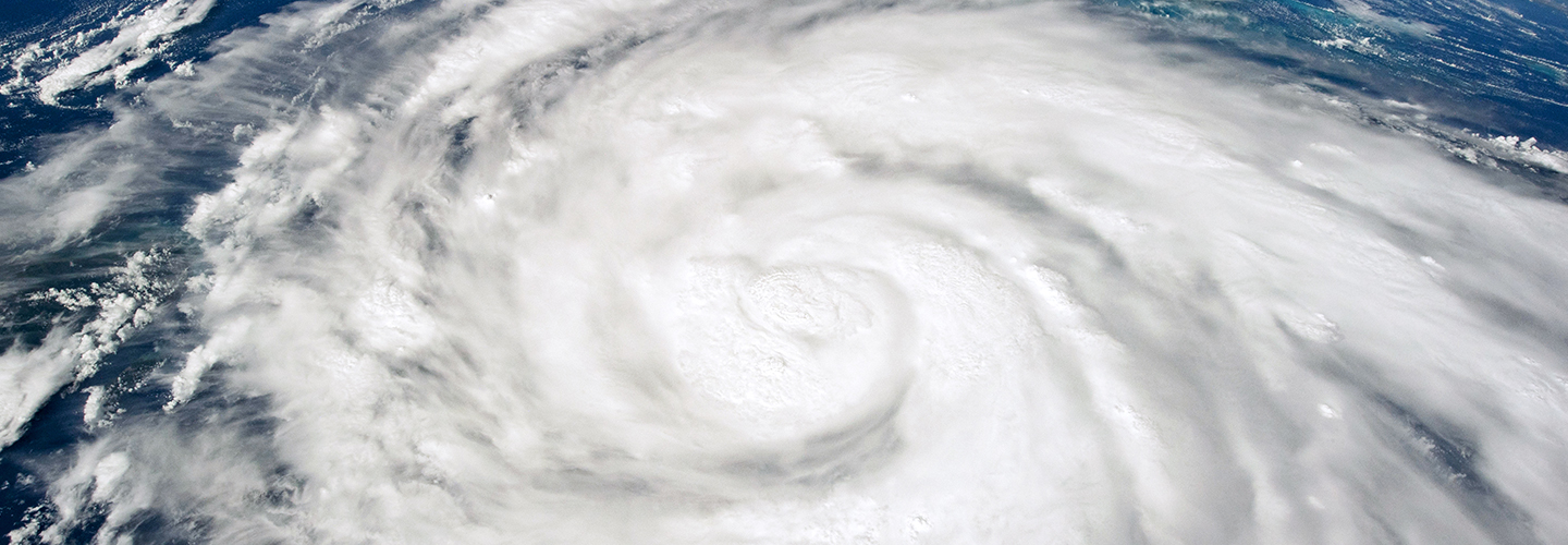 Hurricane Ian from space