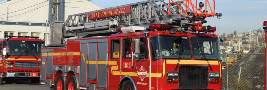 City of Seattle fire engine