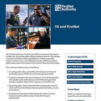 5G and FirstNet