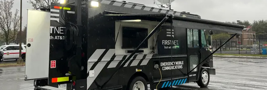 A FirstNet Command Vehicle