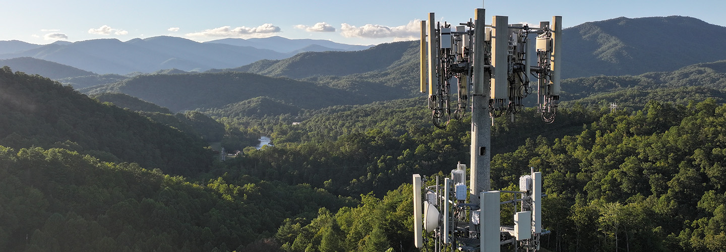 A cell site in North Carolina 