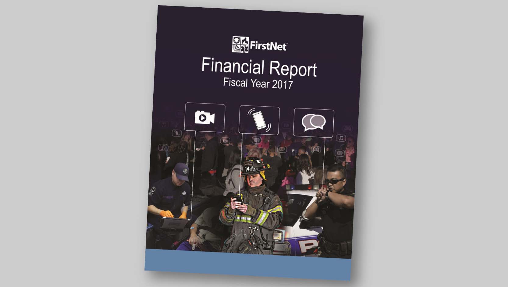 Cover of the 2017 financial report