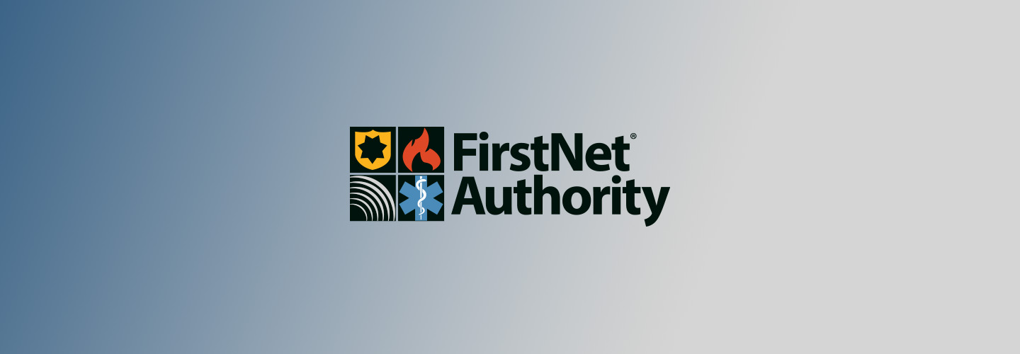 FirstNet Authority logo on neutral background