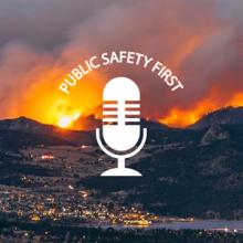 The Cameron Peak forest fire seen from south of Estes Park , Colorado.