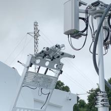 Cell on Wheels being used for communication Cell on Wheels being used for communication