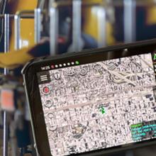 Smart Device to include environmental sensors to help detect dangerous chemical exposure. Heat sensors can detect rapid temperature increases before a flashover occurs.