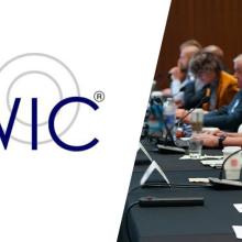 National Council of Statewide Interoperability Coordinators logo; Public Safety Advisory Committee members seated at a table