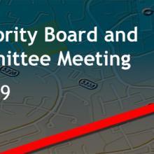 Digital map announcing the August 15, 2019 Board and Finance Committee meeting to approve the FirstNet Authority’s budget Digital map announcing the August 15, 2019 Board and Finance Committee meeting to approve the FirstNet Authority’s budget