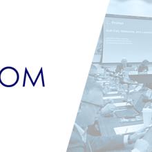 SAFECOM logo; PSAC representatives and FirstNet Authority staff sit around a table discussing agenda