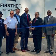 Congressman G. K. Butterfield and FirstNet Authority Board Member Welton Chase, Jr. open 2 new, purpose-built cell sites near Warrenton 