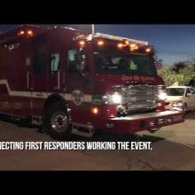 Embedded thumbnail for FirstNet at the Garmin Marathon