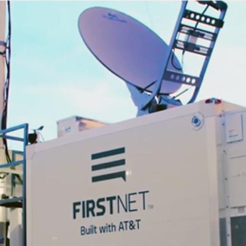 “A FirstNet deployable boosted communications for Citizen Potawatomi Nation first responders at the annual FireLake Fireflight Balloon Festival.”
