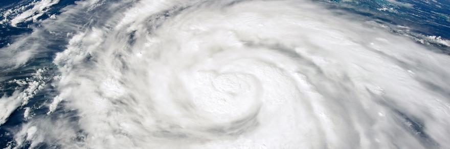 Hurricane Ian from space