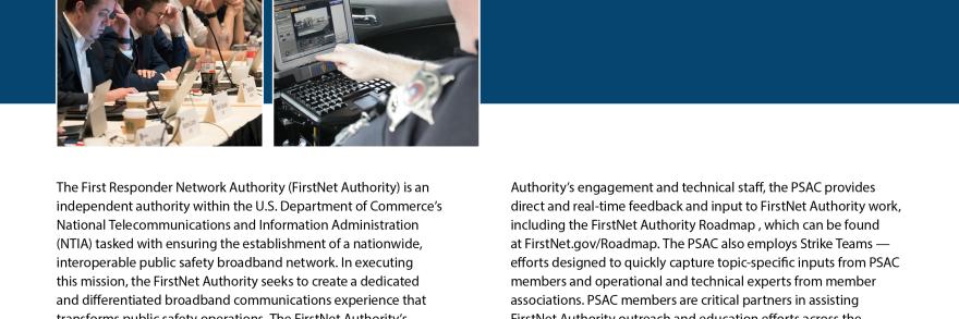 Public Safety Advisory Committee Factsheet