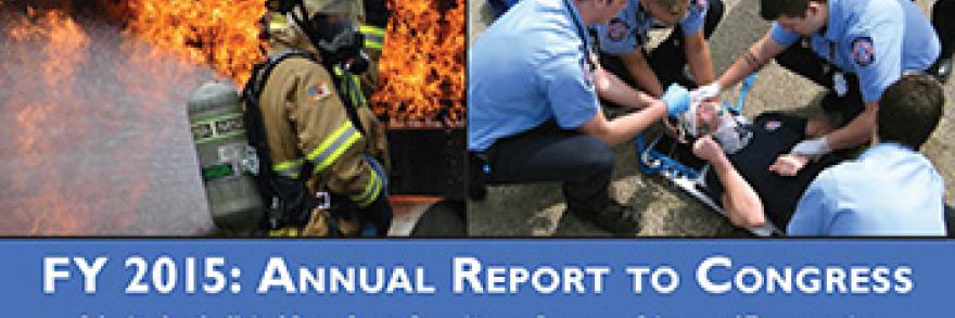 Cover of FirstNet Authority Annual Report to Congress FY2015