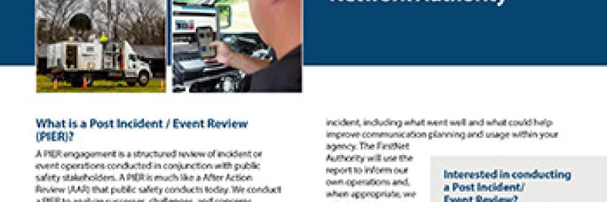 Post Incident/ Event Review with the First Responder Network Authority thumbnail