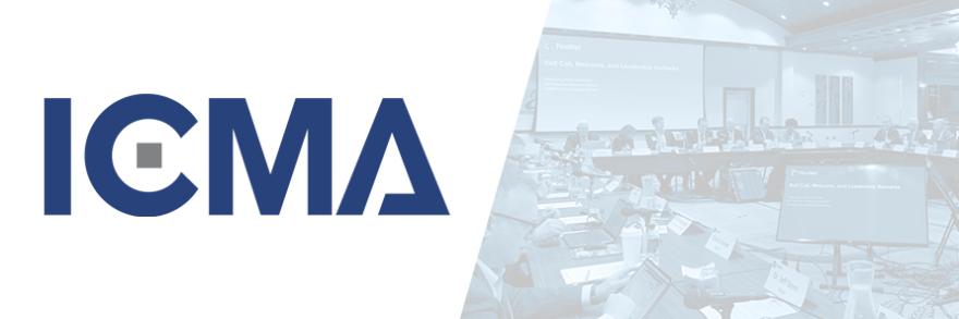 International City/County Management Association logo, PSAC meeting