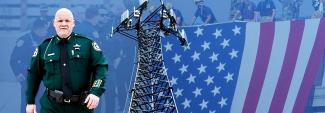 Sheriff Michael A. Adkinson Jr., FirstNet cell site, flag flown at the Pentagon on September 11