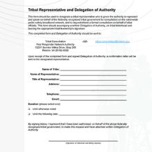 Cover of Consultation Delegation of Authority