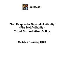 Cover of Tribal Consultation Policy