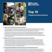 FirstNet Authority Top 10 Frequently Asked Questions