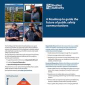 FirstNet Authority Roadmap 2023 Factsheet Cover