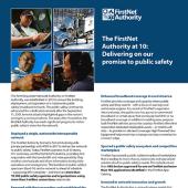 The FirstNet  Authority at 10 First Page