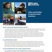 Tribes and FirstNet: Frequently Asked Questions Tribes and FirstNet: Frequently Asked Questions
