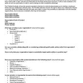 A sample page from the FirstNet Authority Collaboration Request Form pdf.